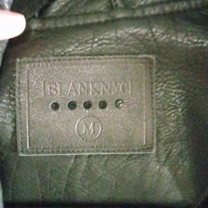 Black pleather jacket